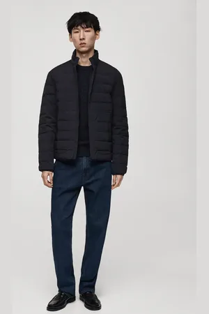 MANGO Quilted jacket with down and feather filling