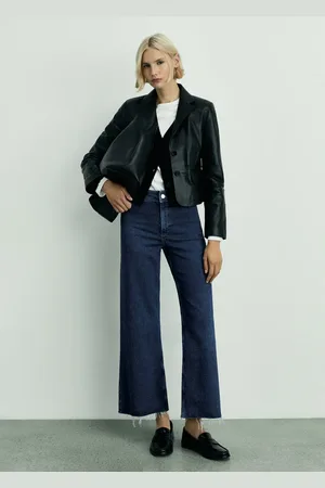 MANGO Catherin culotte high-rise jeans
