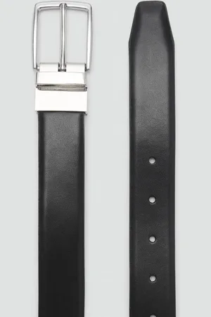 MANGO Reversible suit leather belt