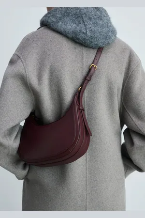 MANGO Oval shoulder bag