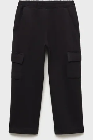MANGO Cotton cargo trousers