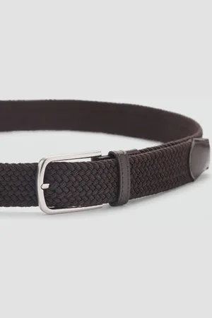 MANGO Braided elastic belt