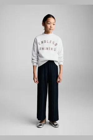 MANGO Embossed message sweatshirt