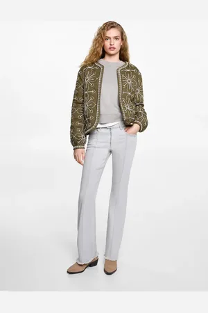 MANGO Quilted cotton jacket