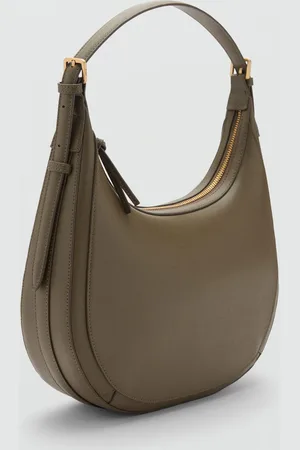 MANGO Oval shoulder bag