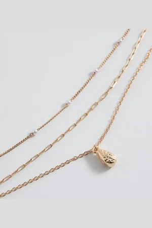 MANGO Chain necklace set
