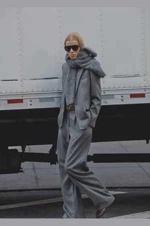 MANGO Virgin wool suit jacket