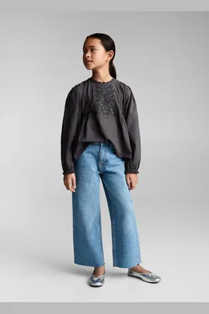MANGO Jeans culotte mid-waist comfort