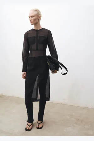 MANGO Leggings with zip
