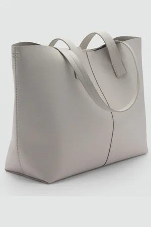 MANGO Shopper bag with double handle