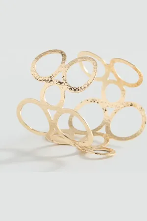 MANGO Rigid circle bracelet