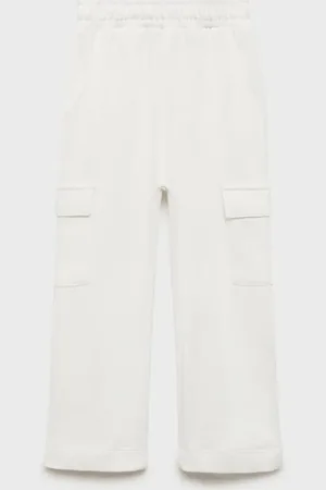 MANGO Cotton cargo trousers