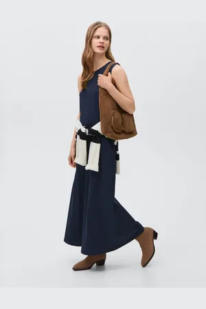 MANGO Sleeveless knitted dress