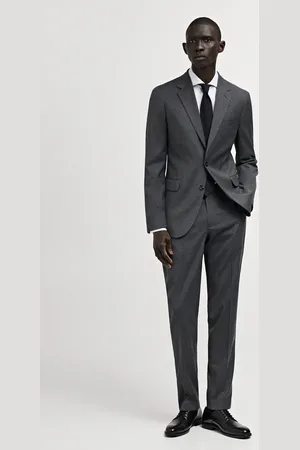MANGO Milan slim-fit suit trousers