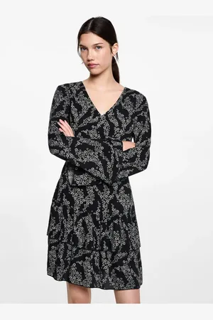 MANGO Floral print dress