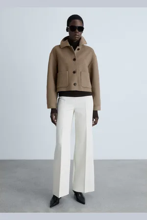 MANGO Wool jacket with pockets