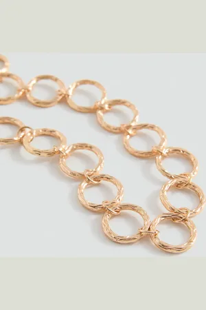 MANGO Combined hoops necklace