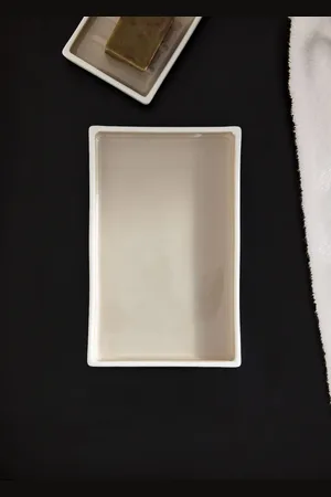 MANGO Two-tone porcelain bathroom tray