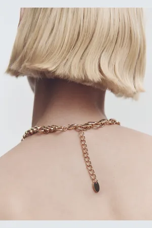 MANGO Link mixed necklace