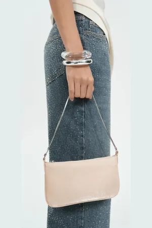MANGO Shiny finish chain bag