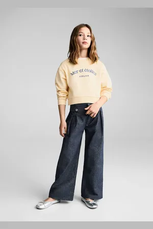 MANGO Message cotton sweatshirt