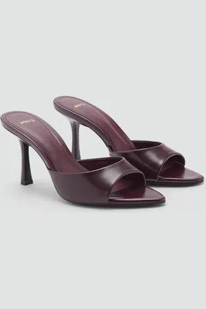 MANGO Pointed heel sandals