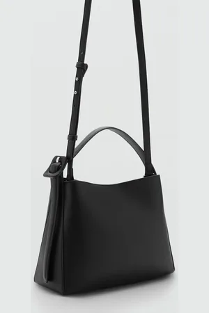 MANGO Mini shopper bag with buckle