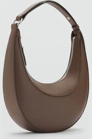 MANGO Oval shoulder bag