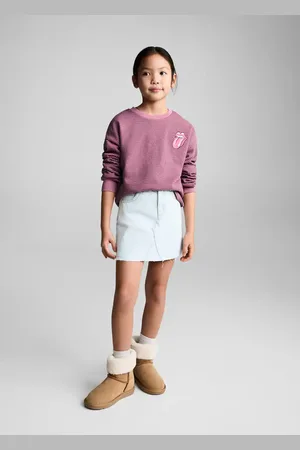 MANGO Denim mini-skirt