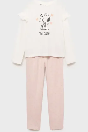 MANGO Long Snoopy pyjama