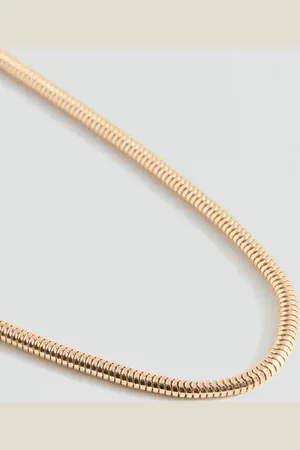 MANGO Snake necklace