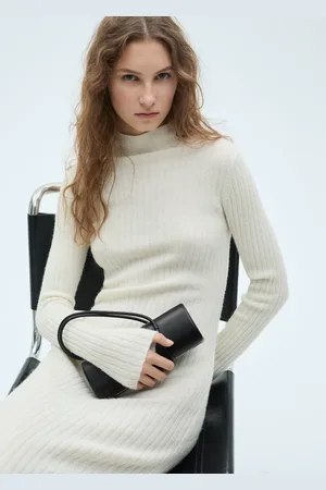 MANGO Double-handle clutch bag
