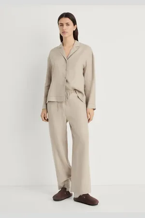 MANGO Linen-blend shirt