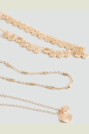 MANGO Chain necklace set