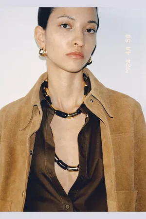 MANGO Rigid combination necklace