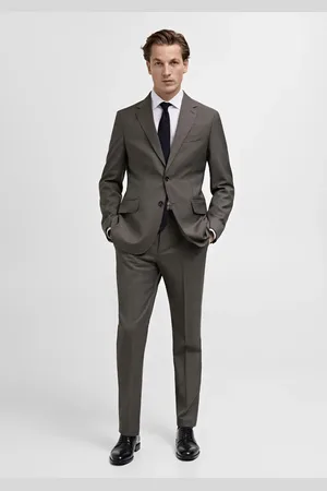 MANGO Venice 100% virgin wool suit jacket