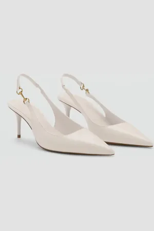 MANGO Heeled shoes with link detail