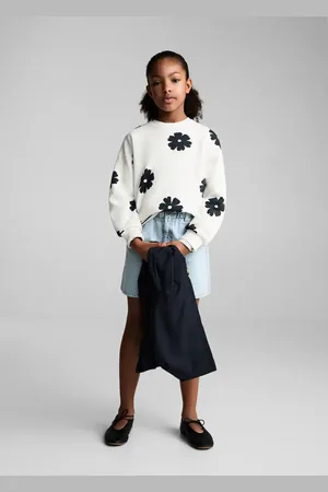 MANGO Floral print sweatshirt