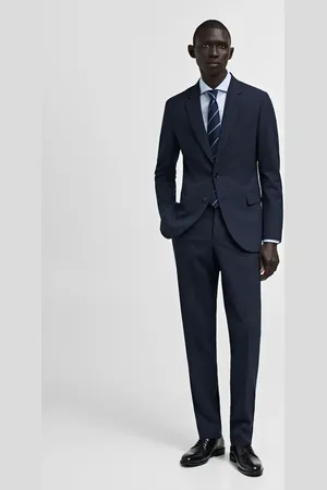 MANGO Milan slim-fit suit trousers
