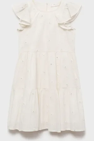 MANGO Polka-dots cotton dress
