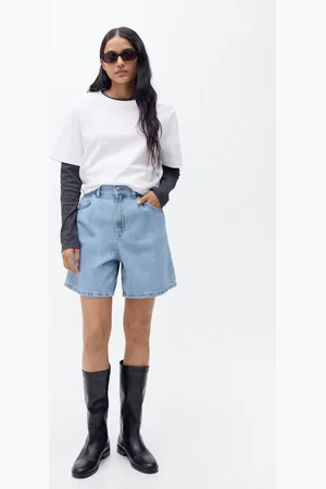MANGO Bermuda shorts with dart detail