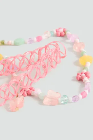 MANGO Set 2 combined necklaces