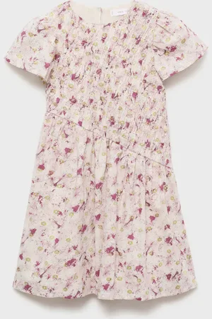 MANGO Printed short dress