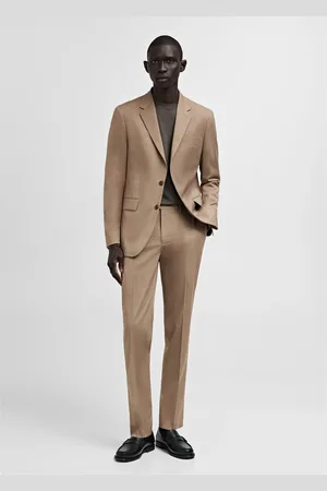 MANGO Milan slim-fit suit trousers