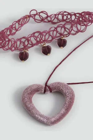 MANGO Set 2 combined necklaces