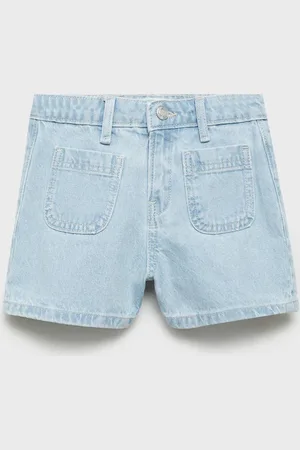 MANGO Denim shorts with pockets