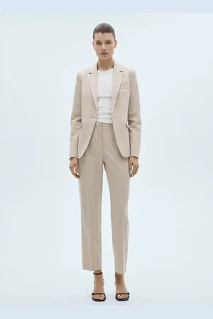 MANGO Fitted suit jacket