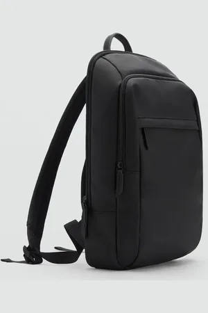 MANGO Functional rubberised backpack