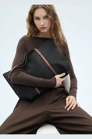 MANGO Shopper bag with double handle