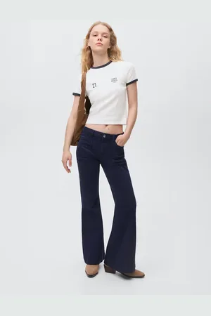 MANGO Flared jeans